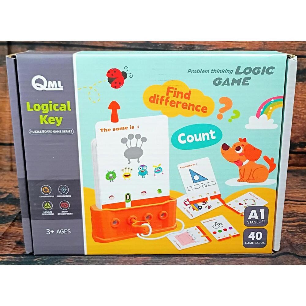QML Logical Key Puzzle Board Game - Brain Teaser‎ and Logic Game for Kids